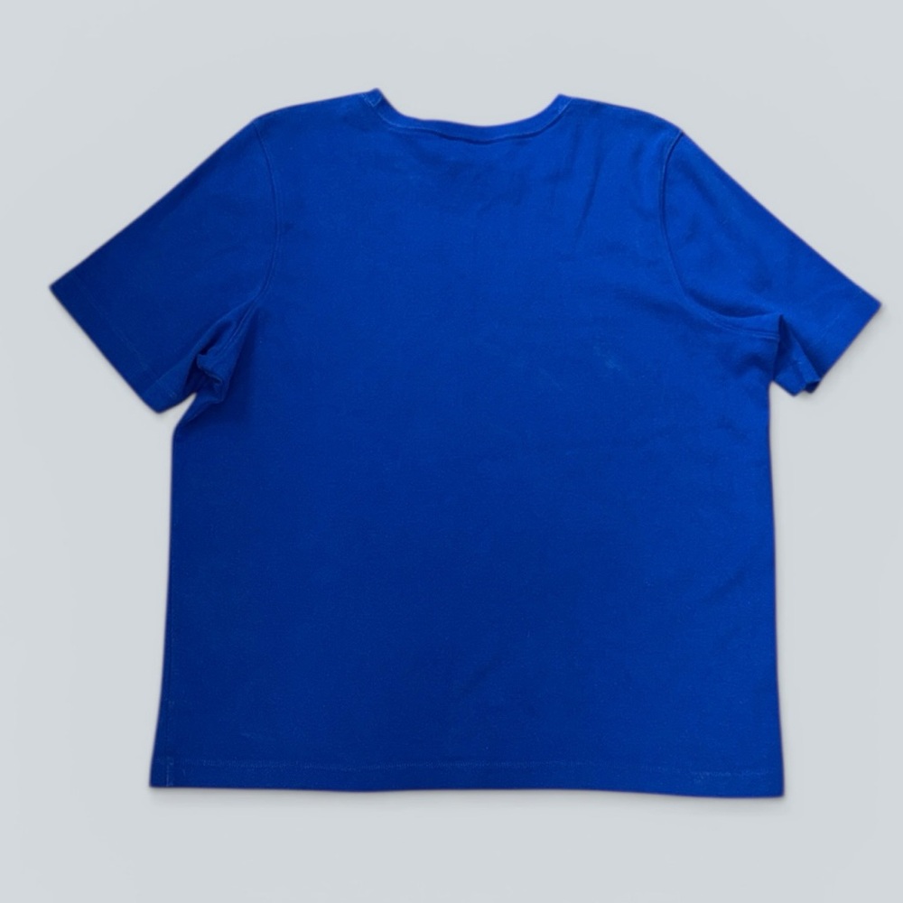 Lauren Ralph Lauren Blue Short Sleeve Tee - Picture 4 of 5